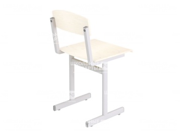 Металлокаркас школьного стула 5 г/р нерегулируемый МКо2.5 (серый, плоскоовальная труба)